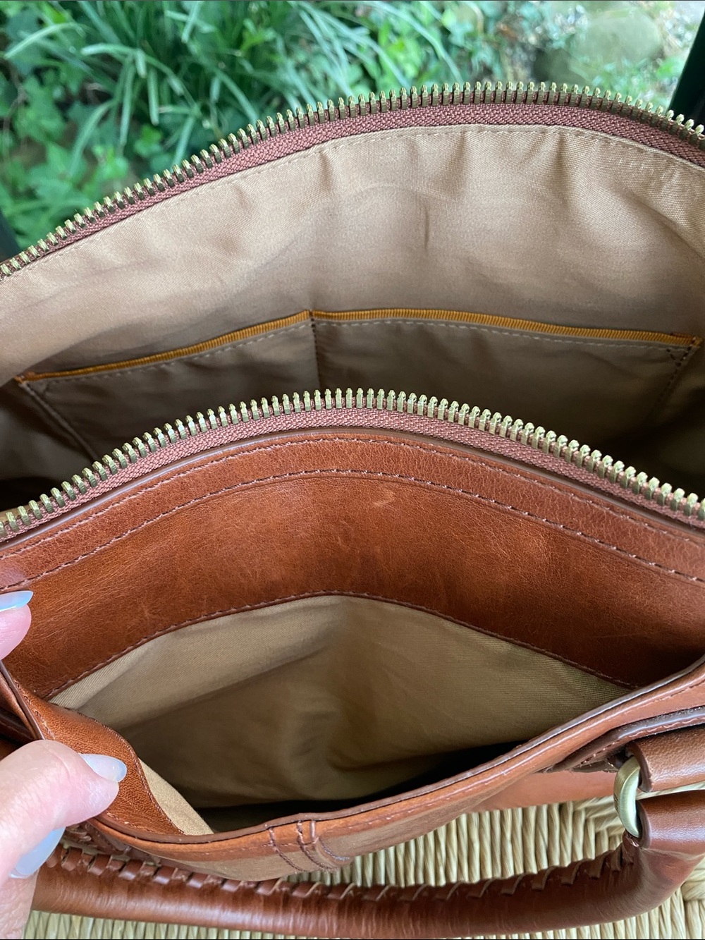 HOBO Expedition Satchel in Pecan Ridge - Picture 10 of 11